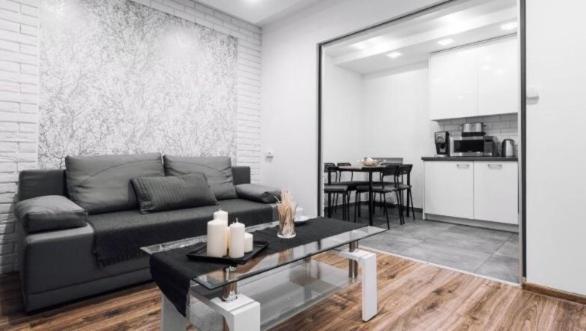 White Apartment Krakow Exterior photo